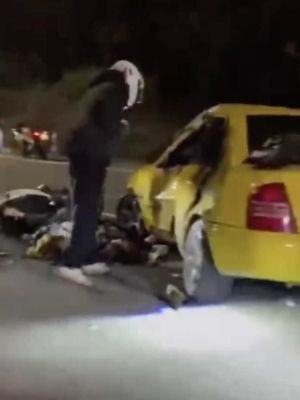 无牌车撞死